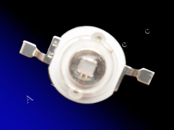 3W High Power LED 440nm - 450nm königsblau /actinic blue